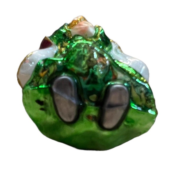 Glassware Art Studio Blown Glass Ornament Wise Man Hand painted Poland NIB - Picture 8 of 10